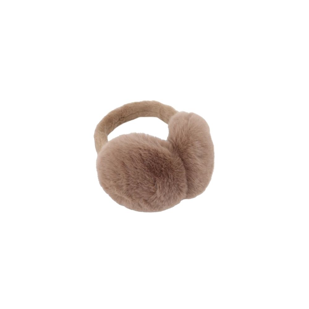 1-TRI (7) Universal Traveller Faux Fur Earmuffs (Brown) - Image 1