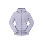 Women Hooded Puffer Jacket - Lavender